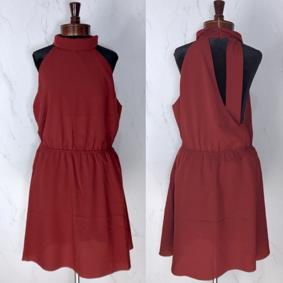 NWT Haute Hippie Cutout Crepe de Chine Dress - Picture 1 of 8